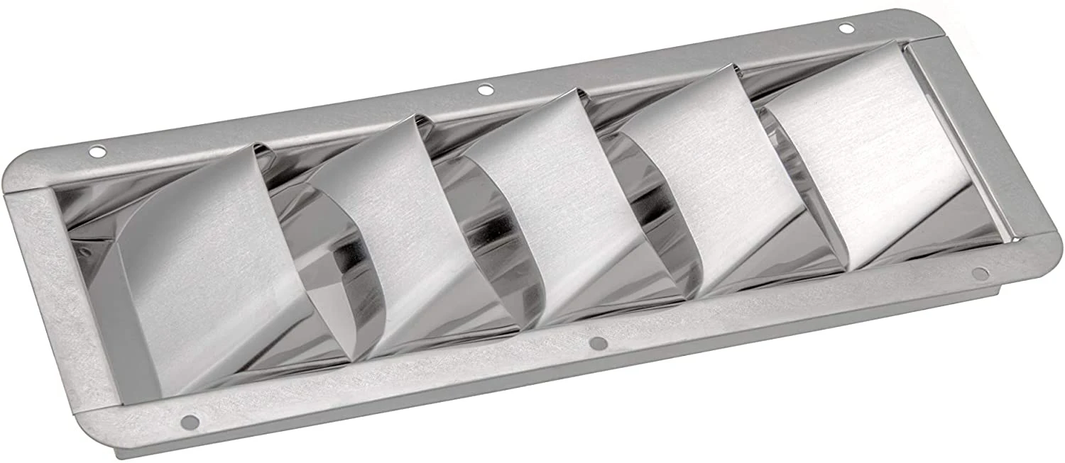 Grelha Ventilação em Inox - 298x11cm Grelha Ventilação em Inox - 298x11cm