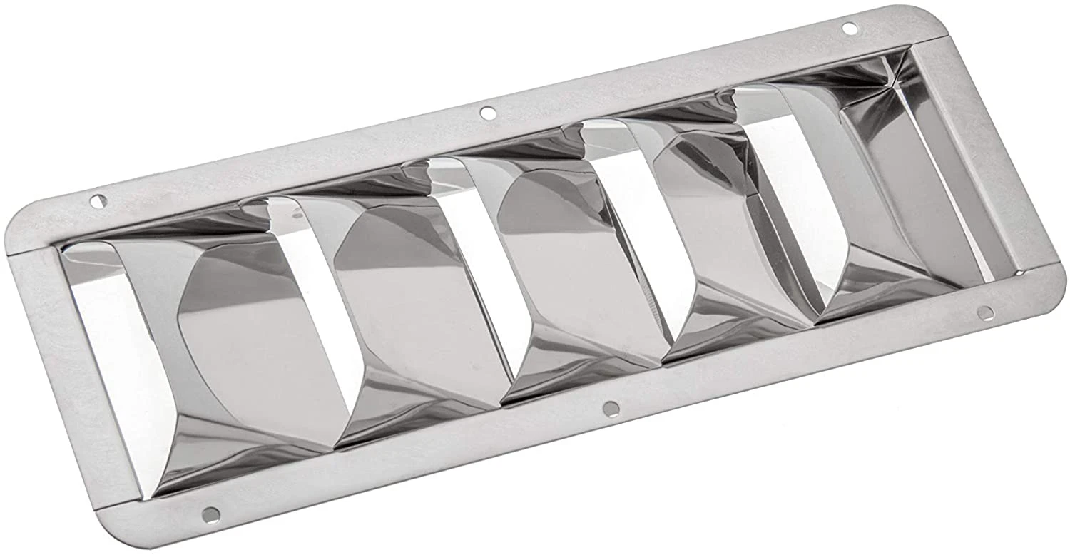 Grelha Ventilação em Inox - 298x11cm Grelha Ventilação em Inox - 298x11cm
