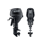 Motor fora de bordo Suzuki 4 Tempos DF25 ATL (com caixa de comandos e trim)