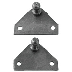 Suporte/Base Amortecedor de Gás - 45º - Inox