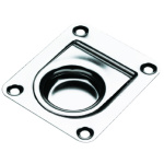Puxador Quadrado - 56 x 67mm - Inox