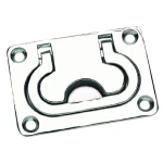 Puxador Retangular – 76 x 52mm – Latão
