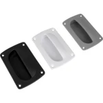 Puxador em Acetal - 56 x 44 mm - Cinza
