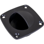 Puxador Pequeno em Acetal - 56 x 44 mm - Preto