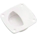 Puxador Pequeno em Acetal - 56 x 44 mm - Branco