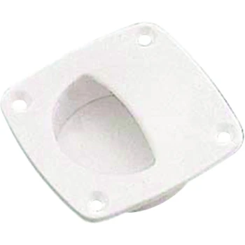 Puxador Pequeno em Acetal - 56 x 44 mm - Branco
