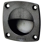 Puxador Quadrado Plástico - 57 x 57 cm - Preto