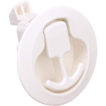 Puxador Redondo Plástico – Branco