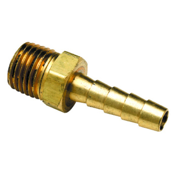 Racord - Reto - Ø10mm - Latão - Macho