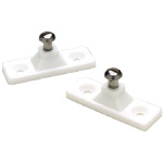 Suporte de Montagem Lateral - Nylon Branco