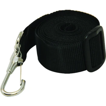 Cintas ajustáveis para toldo - Preto - Par