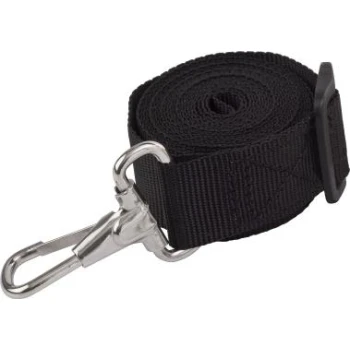 Cintas ajustáveis para toldo - Preto - Par