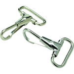 Mosquetão de Toldo – Latão Cromado