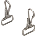 Mosquetão de Toldo – Latão Cromado