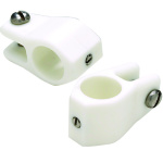 Abraçadeira para Toldo - Ø19mm - Plástico Branco