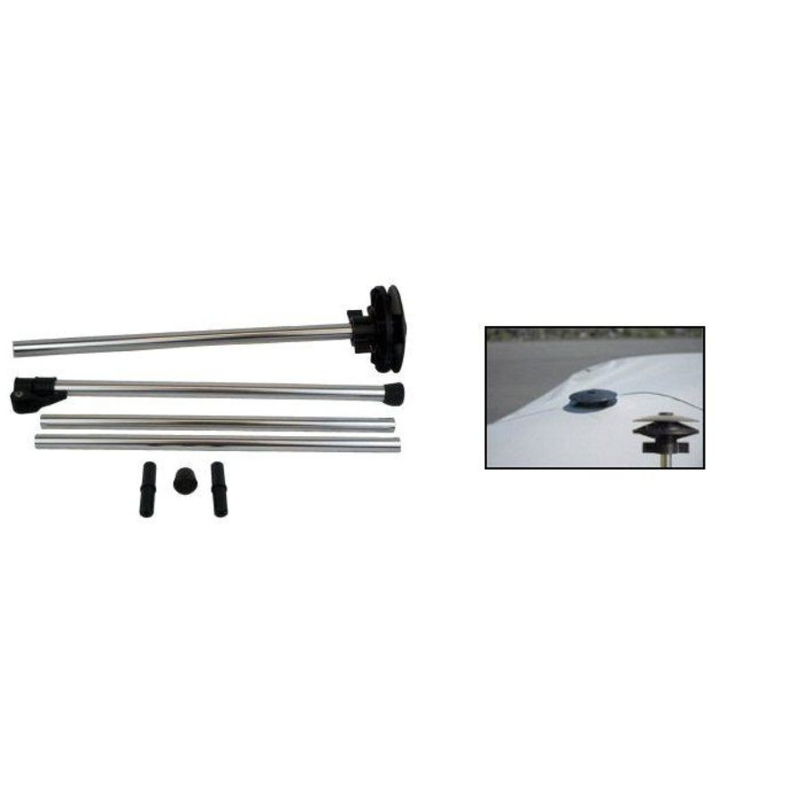 Suporte Telescópico p/ Lonas c/ Respirador - 56-178cm Suporte Telescópico p/ Lonas c/ Respirador - 56-178cm