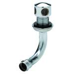 Respiro para Depósitos – Curvo – Latão Cromado