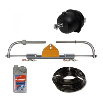 Conjunto de direção hidráulica LS80 PRO motores até 80HP, Lecomble Schmitt França