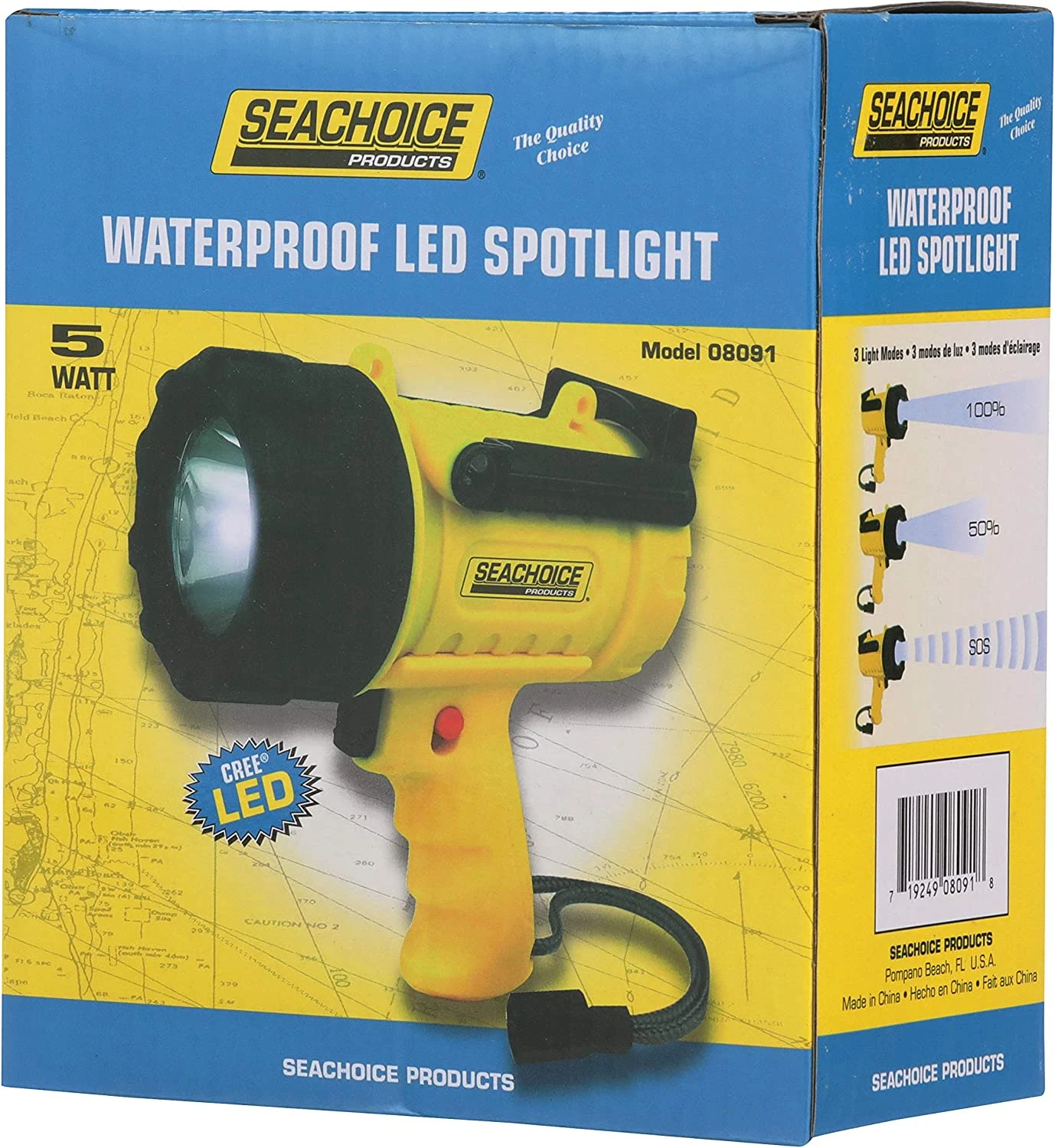 Foco LED Impermeável - 3 Modos Foco LED Impermeável - 3 Modos