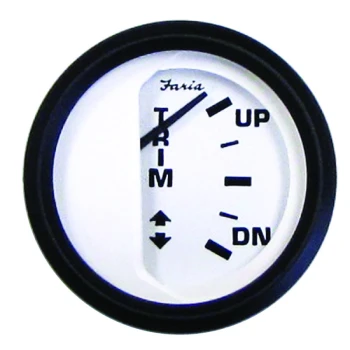 Indicador de Trim - Ø52mm - SERIE EURO WHITE