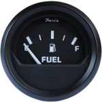 Indicador de Nível Combustível –  Ø52mm – SÉRIE EURO BLACK