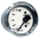 Indicador de Trim - Ø52mm - Branco -Honda