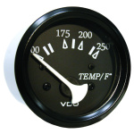 Indicador de Temperatura – Ø52mm – Preto