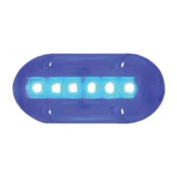 Luz Submersível de Alta Intensidade - Azul - 89x38mm