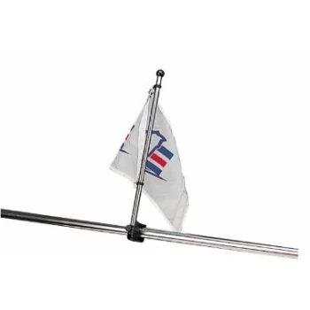 Mastro de Bandeira c/ Grampo p/ Corrimão - 22-25mm