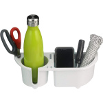 Organizador de Cabine c/ Ventosas – Branco