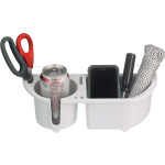 Organizador de Cabine c/ Ventosas – Branco