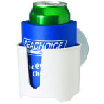 Porta Bebidas Grande c/ Ventosa – Branco