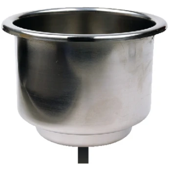 Porta Copos/Bebidas - Inox - 111x95mm