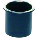 Porta Copos/Bebidas – Preto/Cromado – 68x73mm