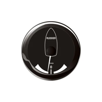 Indicador de ângulo do leme VDO Marine 3-3/8" (85 mm) ViewLine, Preto