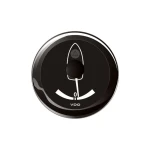 Indicador de ângulo do leme VDO Marine 2-1/16" (52MM) ViewLine, Preto