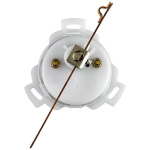 Sensor de ângulo do leme de estação única VDO Marine – 12/24V 10-180ohm