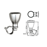 Punho para INOX 316 – Ø19 – 25.4mm