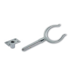 Forqueta em Latão Cromado - Ø14mm