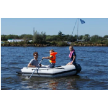 Barco Pneumático AQUALINE - Piso de Ripas