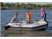 Barco Pneumático AQUALINE - Piso de Ripas Barco Pneumático AQUALINE - Piso de Ripas