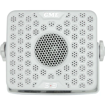 Colunas GS300 Quadradas Brancas 60W - 109 x 96 mm