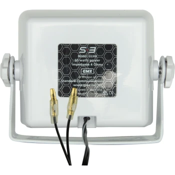 Colunas GS300 Quadradas Brancas 60W - 109 x 96 mm