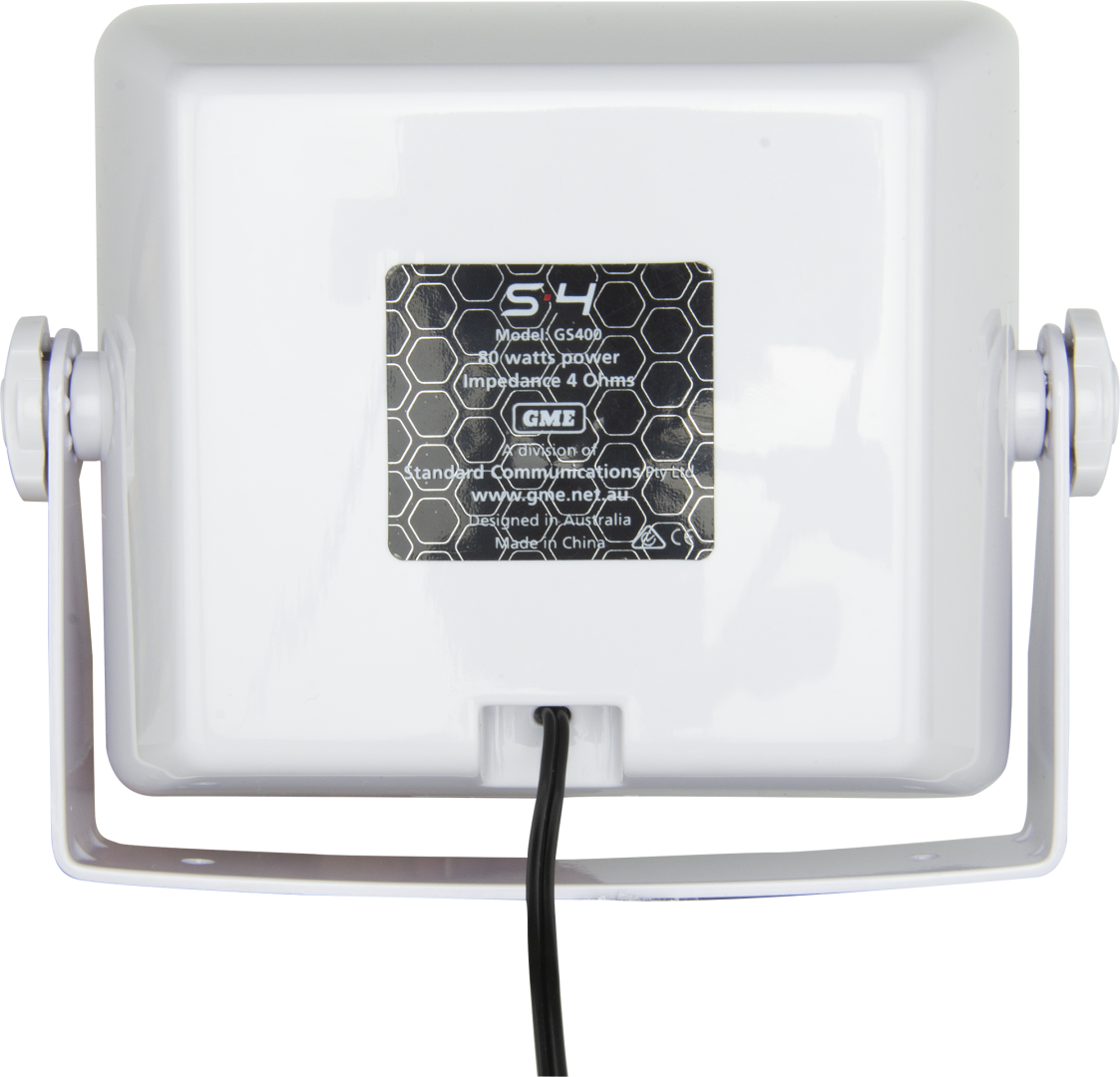 Colunas GS400 Quadradas Brancas 80W - 135 x 118 mm Colunas GS400 Quadradas Brancas 80W - 135 x 118 mm