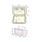 Caixa de Armazenamento – TOP Line – 370x375mm