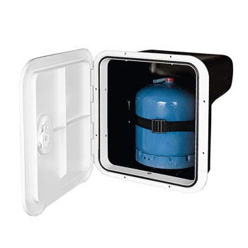 Caixa de Armazenamento p/ Garrafa de Gás 3Kg - 370x390mm
