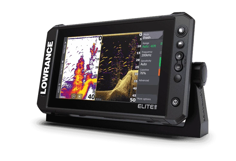 Sonda e Gps plotter Lowrance Elite Fishing System (FS) 9" Sonda e Gps plotter Lowrance Elite Fishing System (FS) 9"