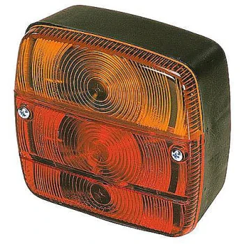 Farolim Traseiro Universal c/ 4 Funções - 110x102mm