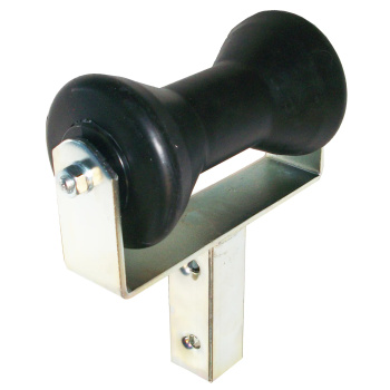 Rolete Central de Quilha c/ Suporte - Tubo 40x40mm