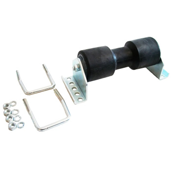 Rolete Central de Quilha c/ Alças de Fixação - 195 x 100 mm